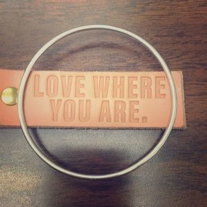 James Avery Simple Hammered Bangle